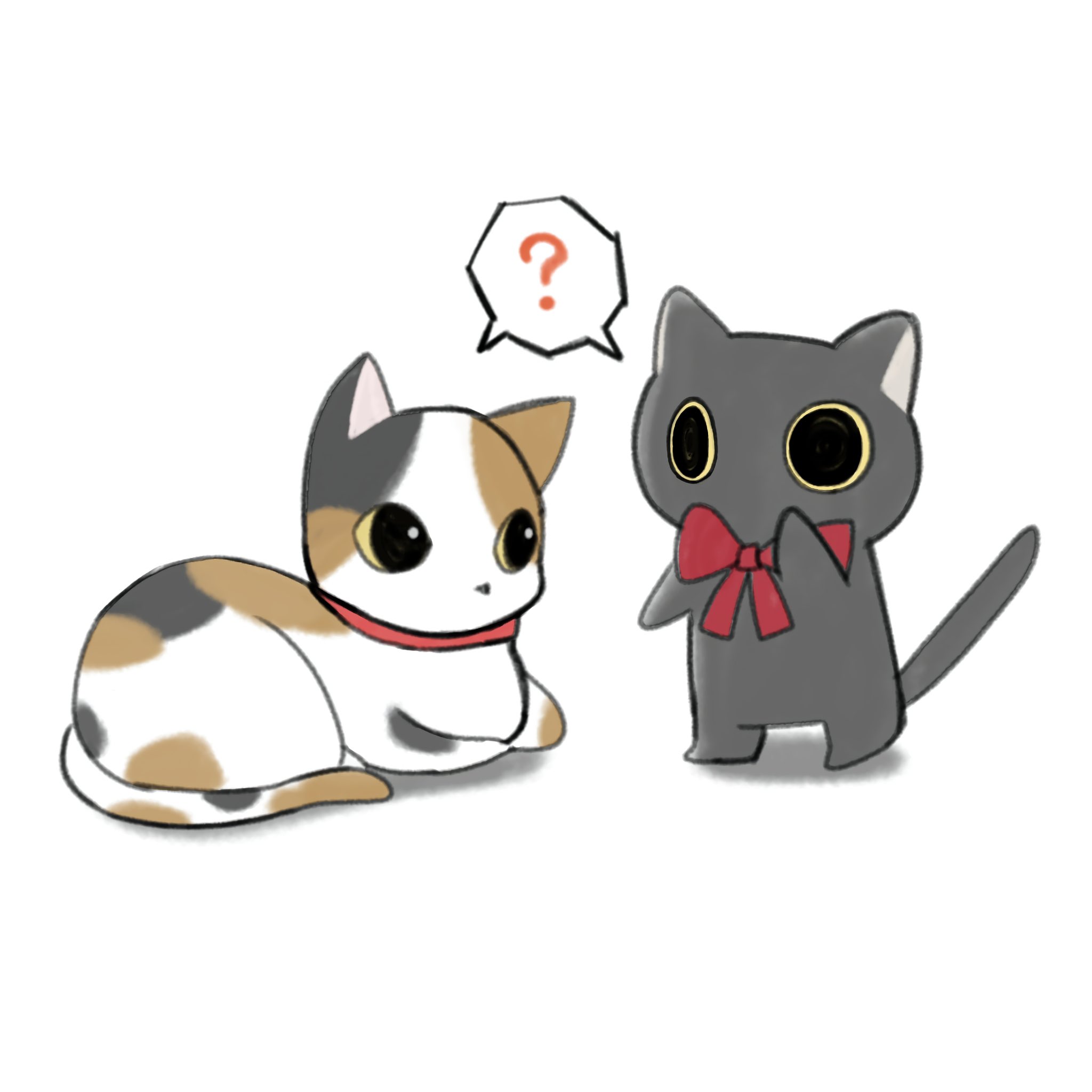 にゃんにゃん対面