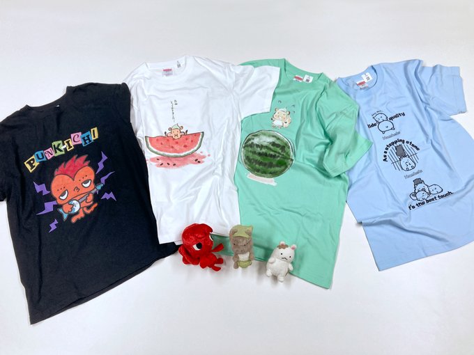 Tシャツと共に