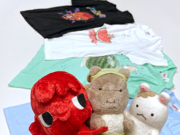 Tシャツと共に