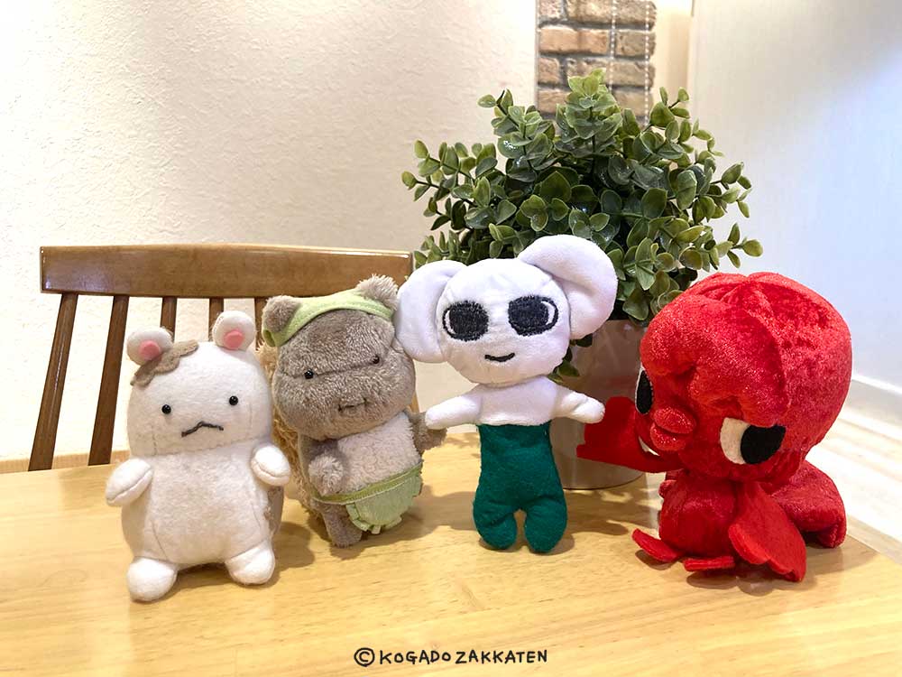 イヌ山ぬいが増えました。